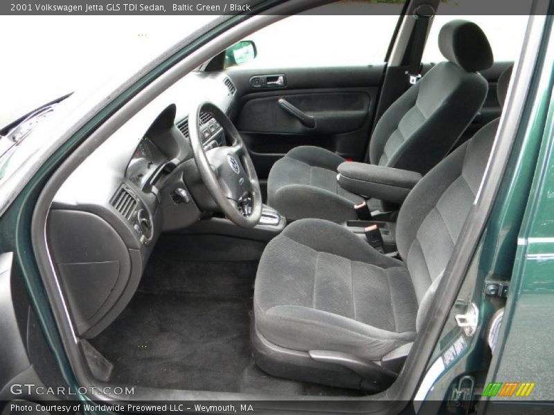  2001 Jetta GLS TDI Sedan Black Interior