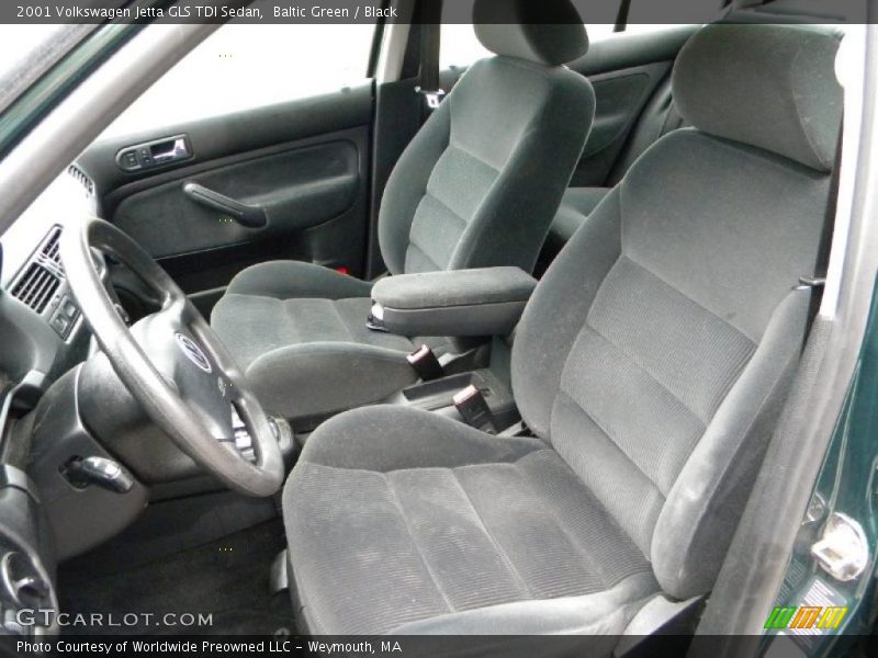  2001 Jetta GLS TDI Sedan Black Interior