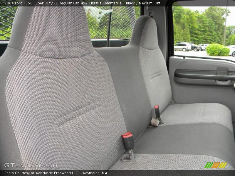 Black / Medium Flint 2004 Ford F350 Super Duty XL Regular Cab 4x4 Chassis Commercial