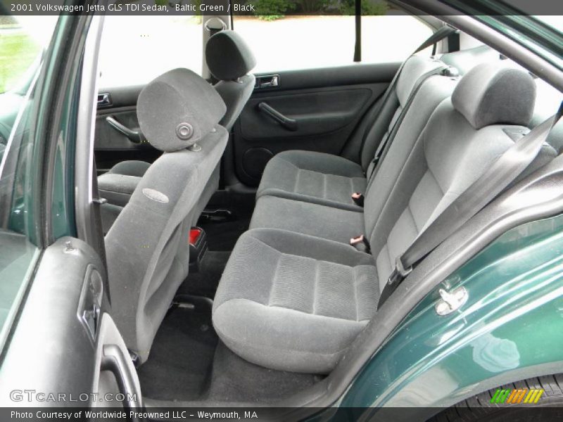  2001 Jetta GLS TDI Sedan Black Interior