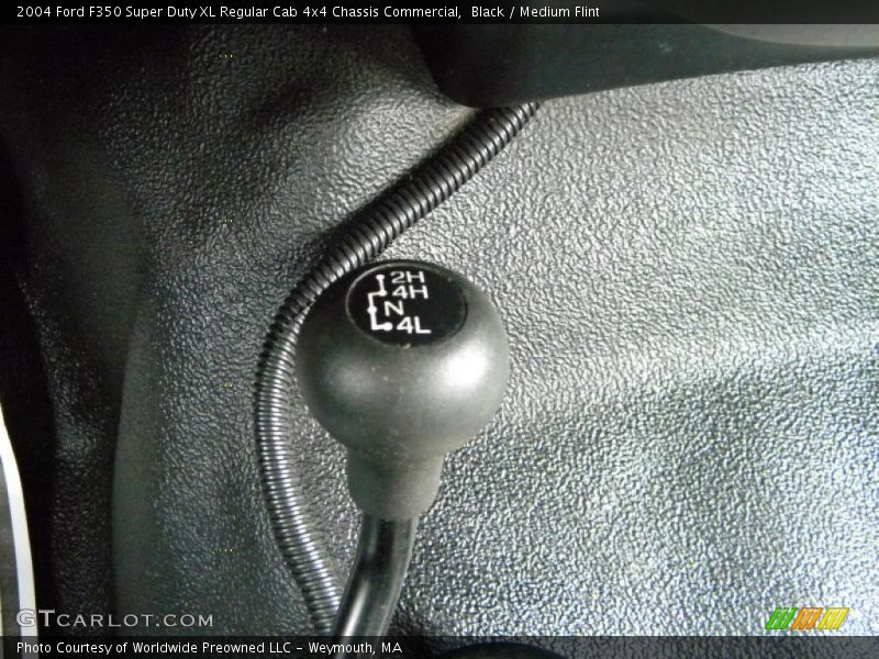 Black / Medium Flint 2004 Ford F350 Super Duty XL Regular Cab 4x4 Chassis Commercial