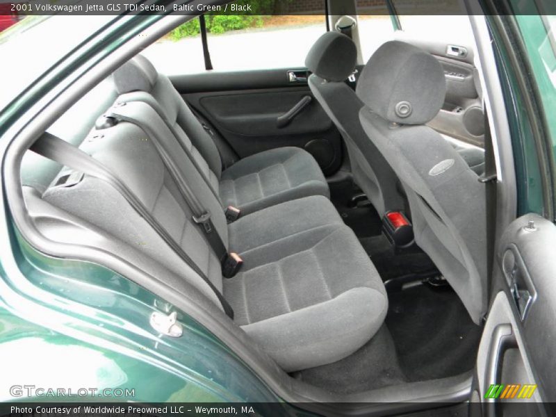  2001 Jetta GLS TDI Sedan Black Interior