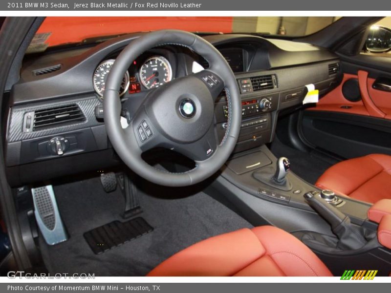 Fox Red Novillo Leather Interior - 2011 M3 Sedan 