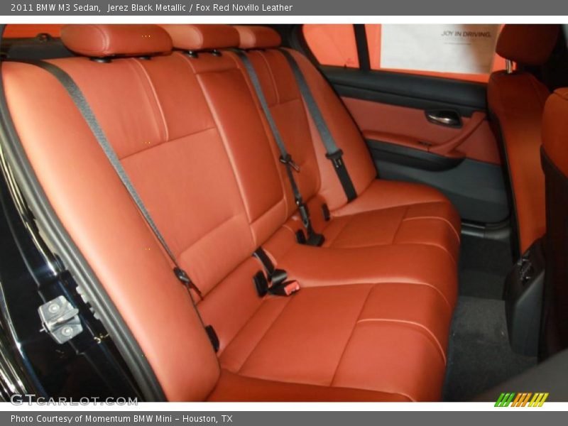  2011 M3 Sedan Fox Red Novillo Leather Interior