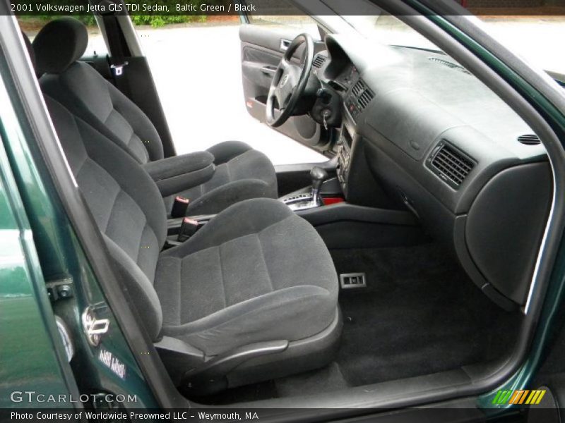  2001 Jetta GLS TDI Sedan Black Interior