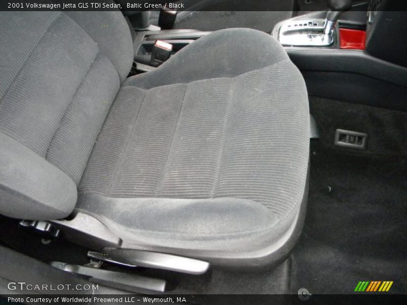 Baltic Green / Black 2001 Volkswagen Jetta GLS TDI Sedan
