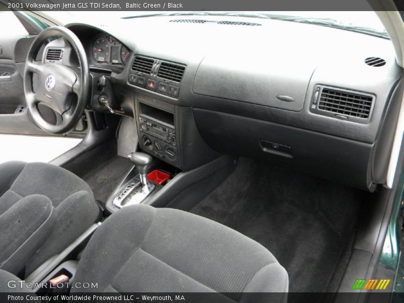  2001 Jetta GLS TDI Sedan Black Interior