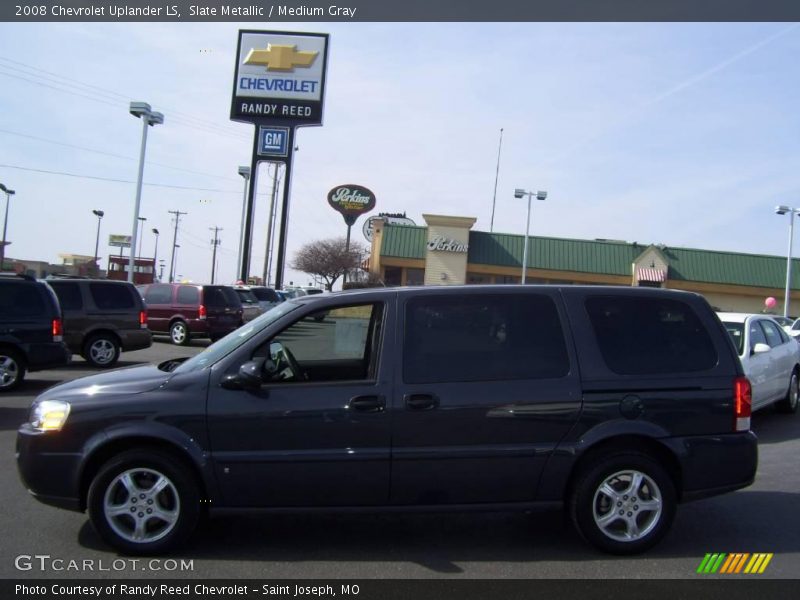 Slate Metallic / Medium Gray 2008 Chevrolet Uplander LS