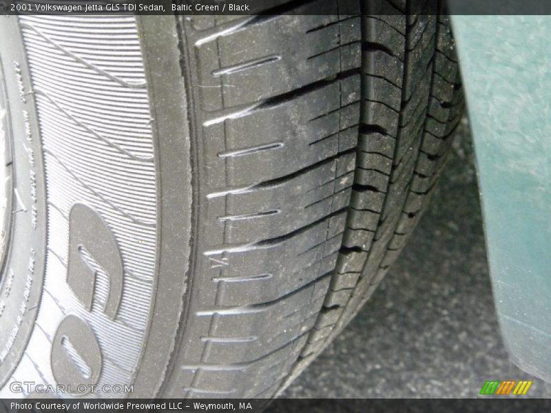 Baltic Green / Black 2001 Volkswagen Jetta GLS TDI Sedan