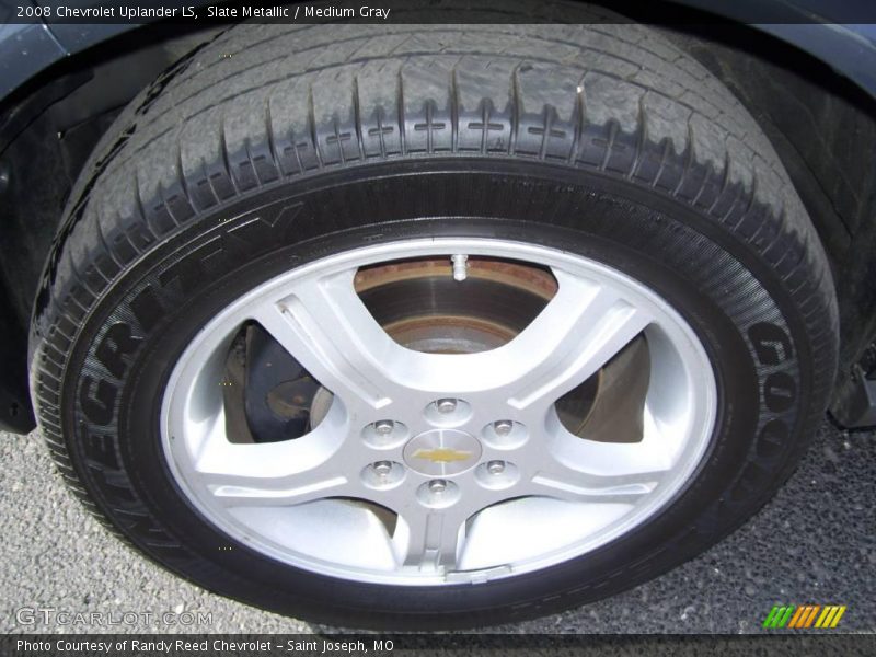 Slate Metallic / Medium Gray 2008 Chevrolet Uplander LS