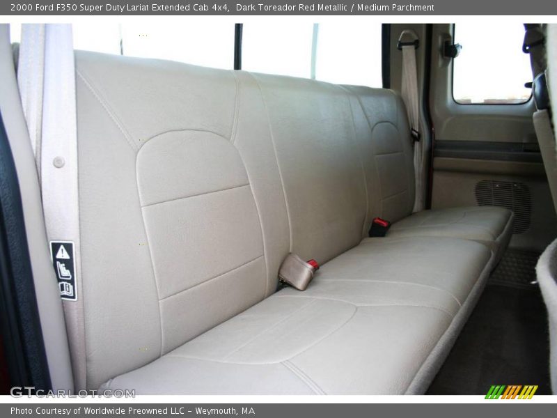  2000 F350 Super Duty Lariat Extended Cab 4x4 Medium Parchment Interior