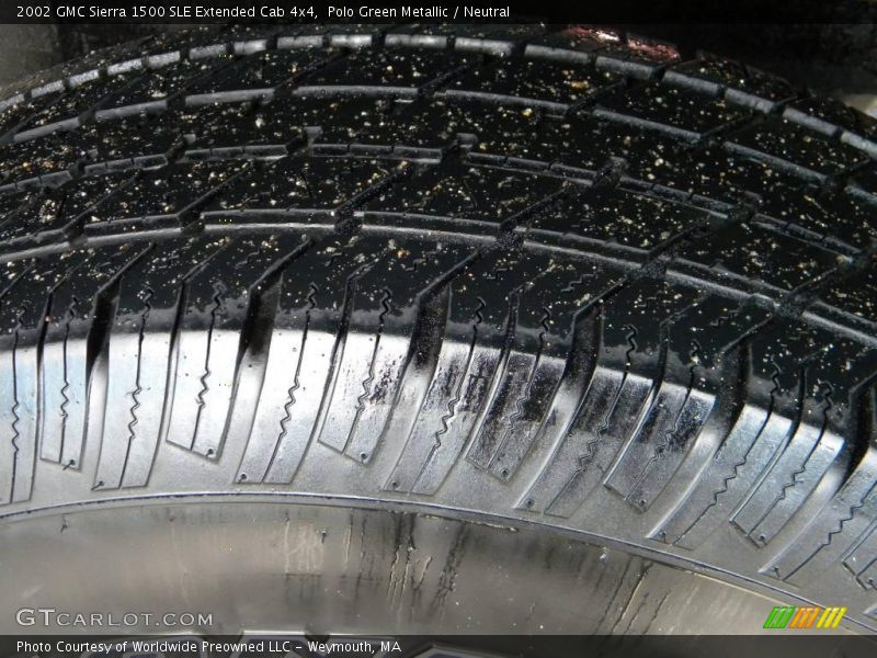 Polo Green Metallic / Neutral 2002 GMC Sierra 1500 SLE Extended Cab 4x4