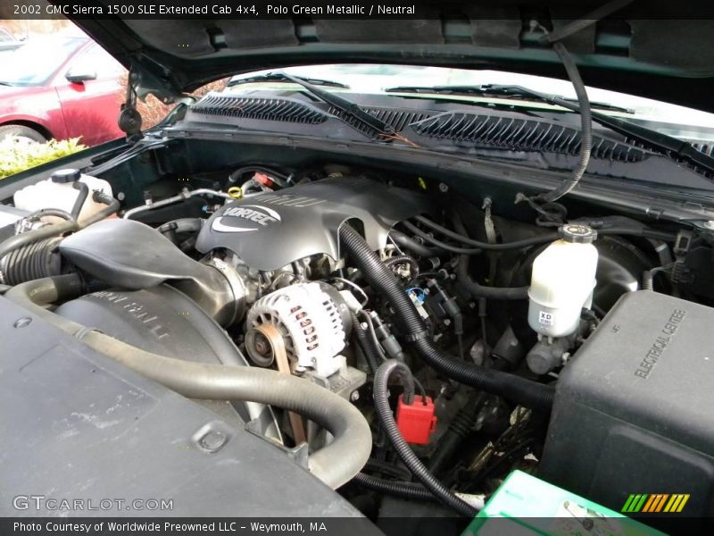  2002 Sierra 1500 SLE Extended Cab 4x4 Engine - 5.3 Liter OHV 16-Valve V8