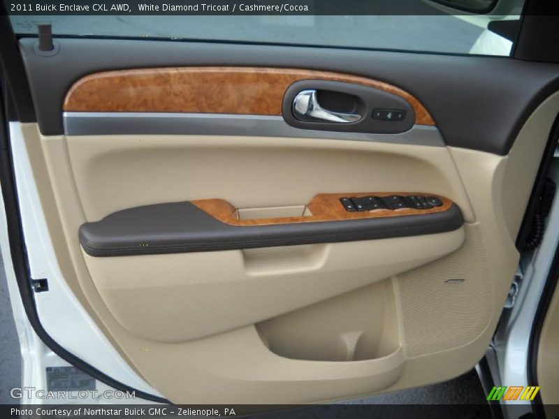 Door Panel of 2011 Enclave CXL AWD