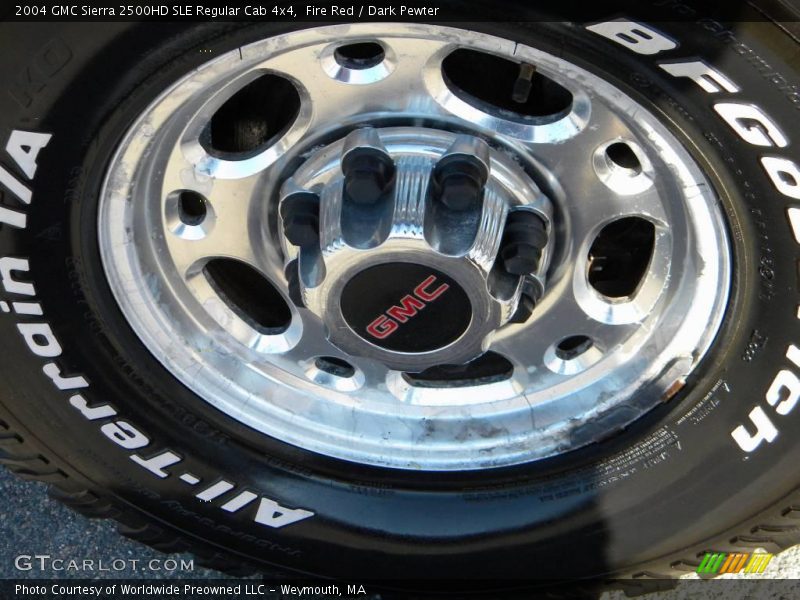  2004 Sierra 2500HD SLE Regular Cab 4x4 Wheel