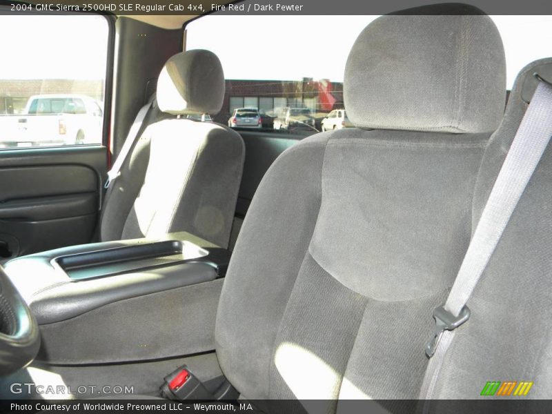  2004 Sierra 2500HD SLE Regular Cab 4x4 Dark Pewter Interior