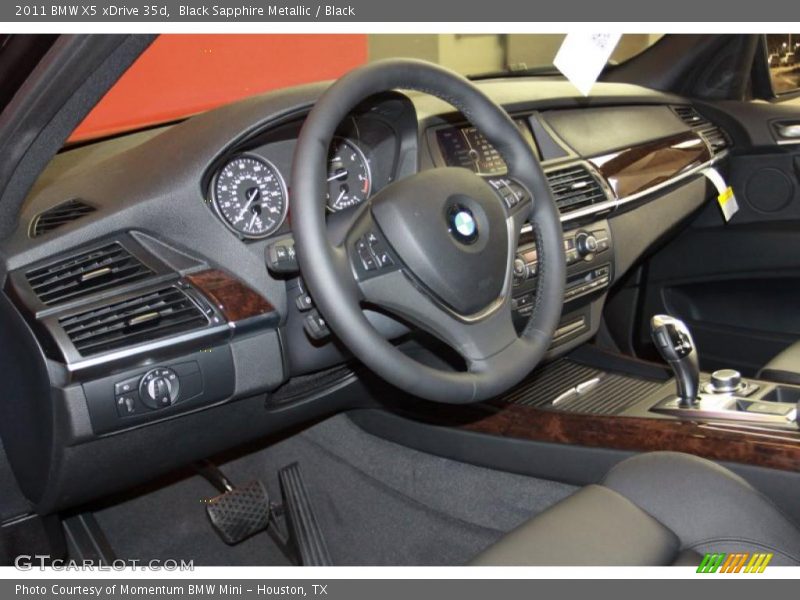 Black Sapphire Metallic / Black 2011 BMW X5 xDrive 35d