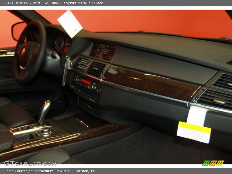 Black Sapphire Metallic / Black 2011 BMW X5 xDrive 35d