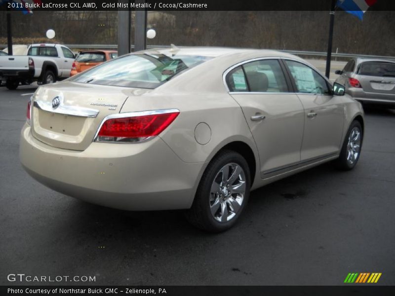  2011 LaCrosse CXL AWD Gold Mist Metallic