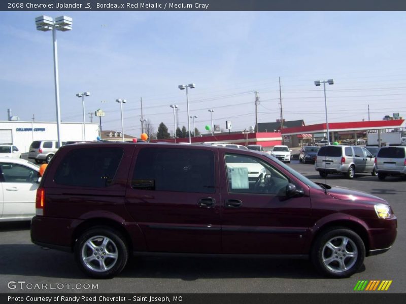 Bordeaux Red Metallic / Medium Gray 2008 Chevrolet Uplander LS
