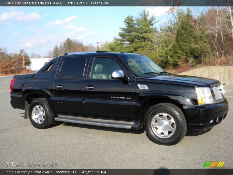 Black Raven / Pewter Gray 2004 Cadillac Escalade EXT AWD
