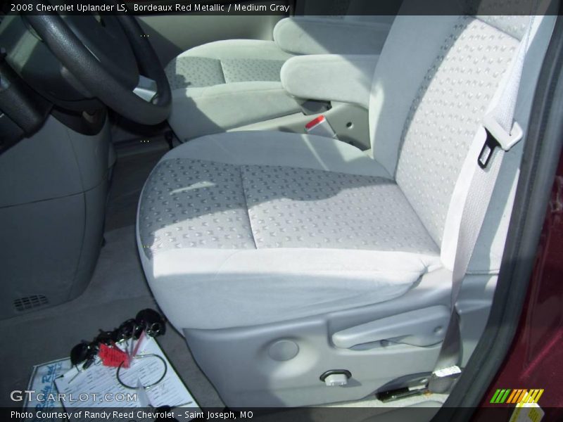 Bordeaux Red Metallic / Medium Gray 2008 Chevrolet Uplander LS