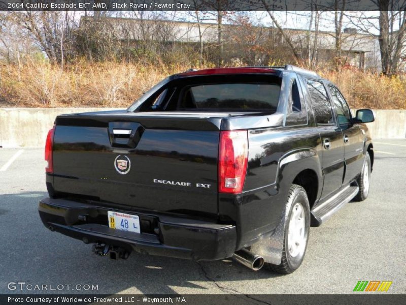 Black Raven / Pewter Gray 2004 Cadillac Escalade EXT AWD