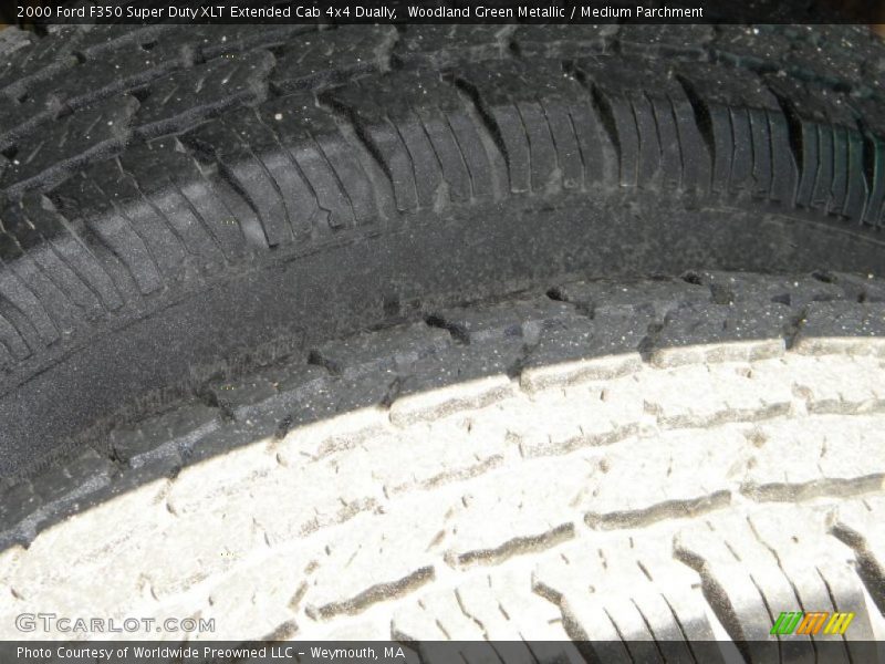 Woodland Green Metallic / Medium Parchment 2000 Ford F350 Super Duty XLT Extended Cab 4x4 Dually