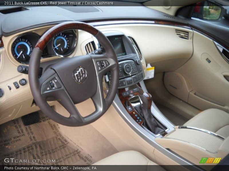 Cocoa/Cashmere Interior - 2011 LaCrosse CXS 