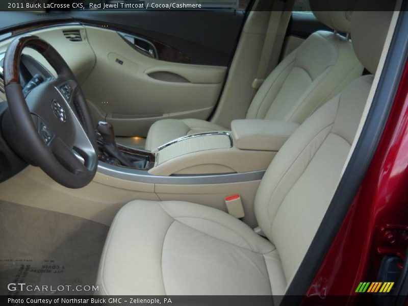 Red Jewel Tintcoat / Cocoa/Cashmere 2011 Buick LaCrosse CXS