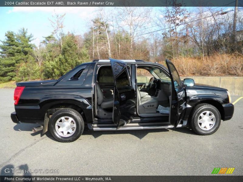 Black Raven / Pewter Gray 2004 Cadillac Escalade EXT AWD
