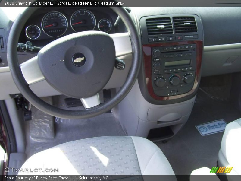 Bordeaux Red Metallic / Medium Gray 2008 Chevrolet Uplander LS
