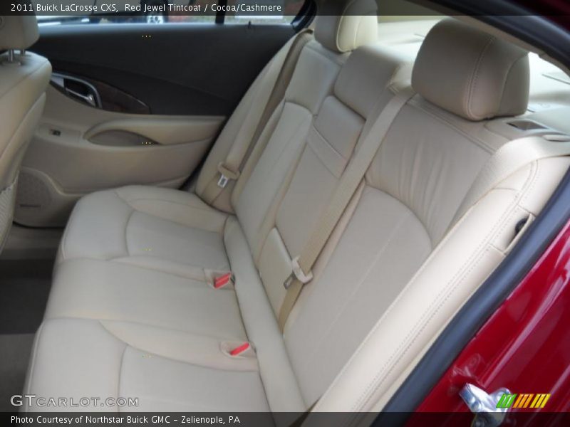 Red Jewel Tintcoat / Cocoa/Cashmere 2011 Buick LaCrosse CXS