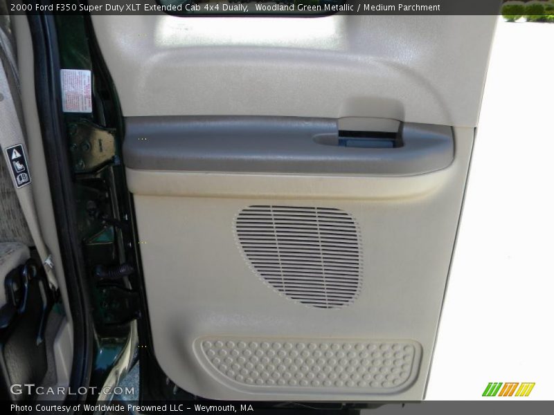 Woodland Green Metallic / Medium Parchment 2000 Ford F350 Super Duty XLT Extended Cab 4x4 Dually