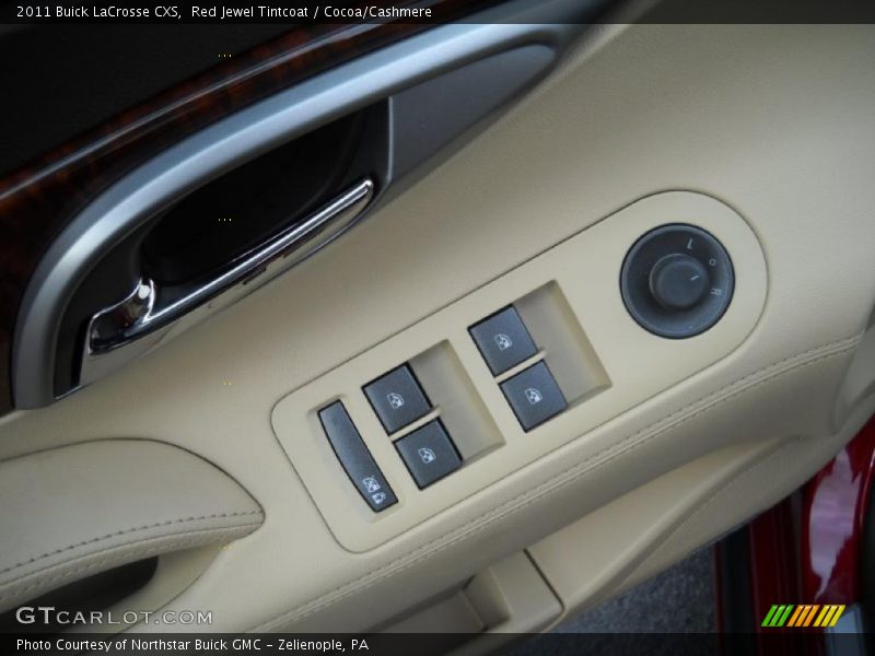 Red Jewel Tintcoat / Cocoa/Cashmere 2011 Buick LaCrosse CXS