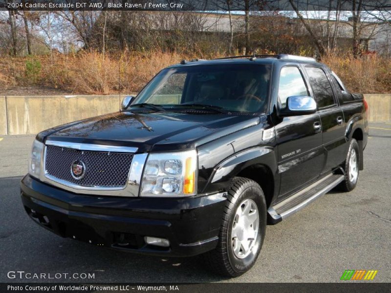 Black Raven / Pewter Gray 2004 Cadillac Escalade EXT AWD