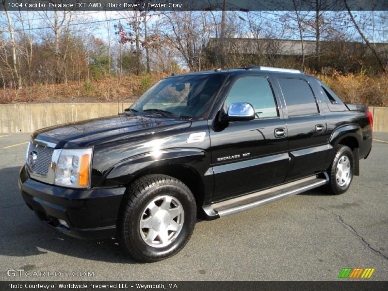 Black Raven / Pewter Gray 2004 Cadillac Escalade EXT AWD