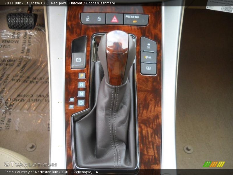  2011 LaCrosse CXS 6 Speed DSC Automatic Shifter