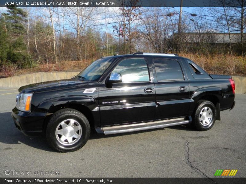 Black Raven / Pewter Gray 2004 Cadillac Escalade EXT AWD