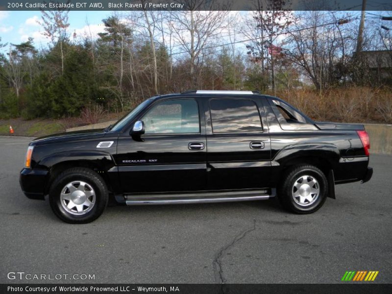 Black Raven / Pewter Gray 2004 Cadillac Escalade EXT AWD