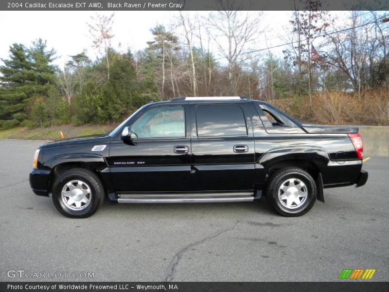 Black Raven / Pewter Gray 2004 Cadillac Escalade EXT AWD
