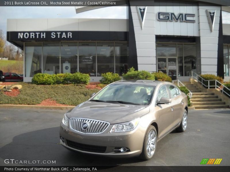 Mocha Steel Metallic / Cocoa/Cashmere 2011 Buick LaCrosse CXL