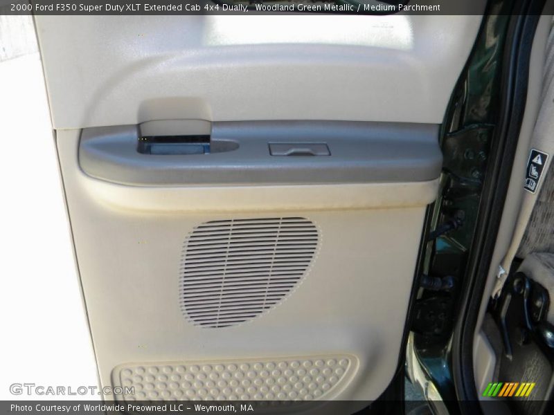 Woodland Green Metallic / Medium Parchment 2000 Ford F350 Super Duty XLT Extended Cab 4x4 Dually
