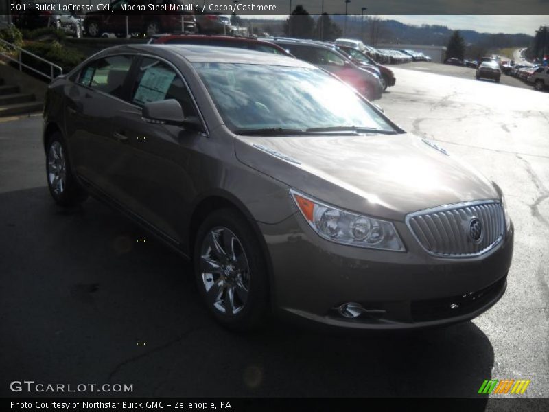 Mocha Steel Metallic / Cocoa/Cashmere 2011 Buick LaCrosse CXL