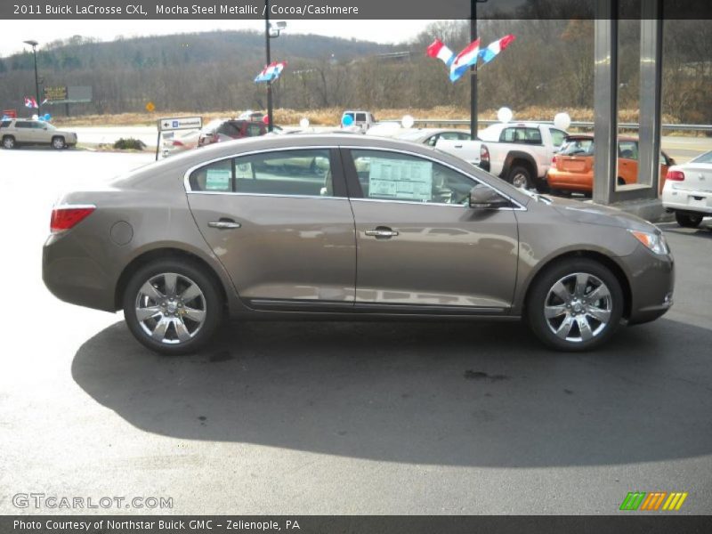 Mocha Steel Metallic / Cocoa/Cashmere 2011 Buick LaCrosse CXL