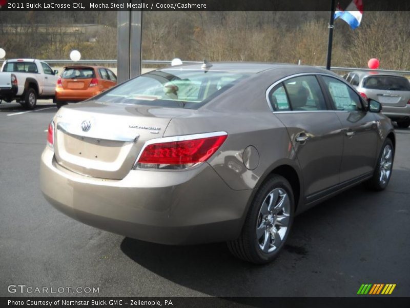 Mocha Steel Metallic / Cocoa/Cashmere 2011 Buick LaCrosse CXL