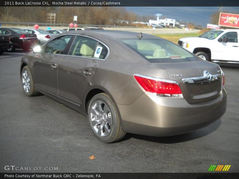 Mocha Steel Metallic / Cocoa/Cashmere 2011 Buick LaCrosse CXL