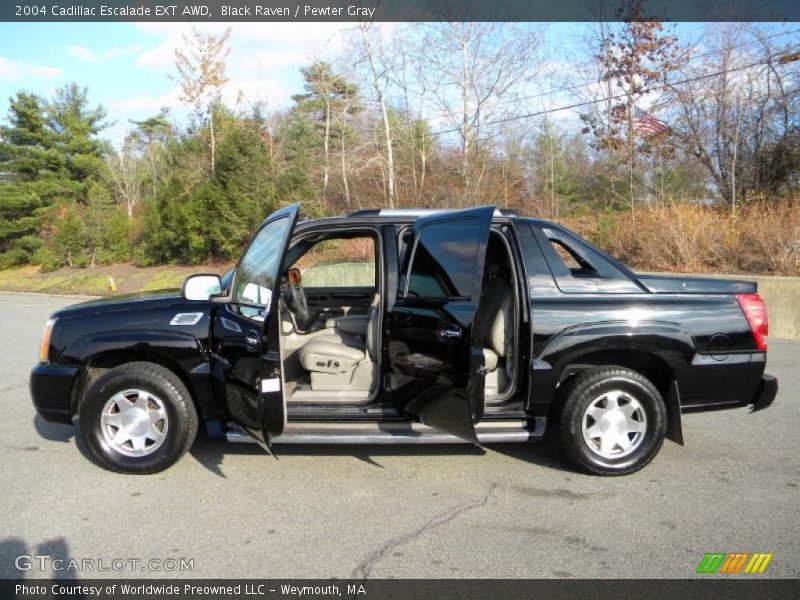 Black Raven / Pewter Gray 2004 Cadillac Escalade EXT AWD