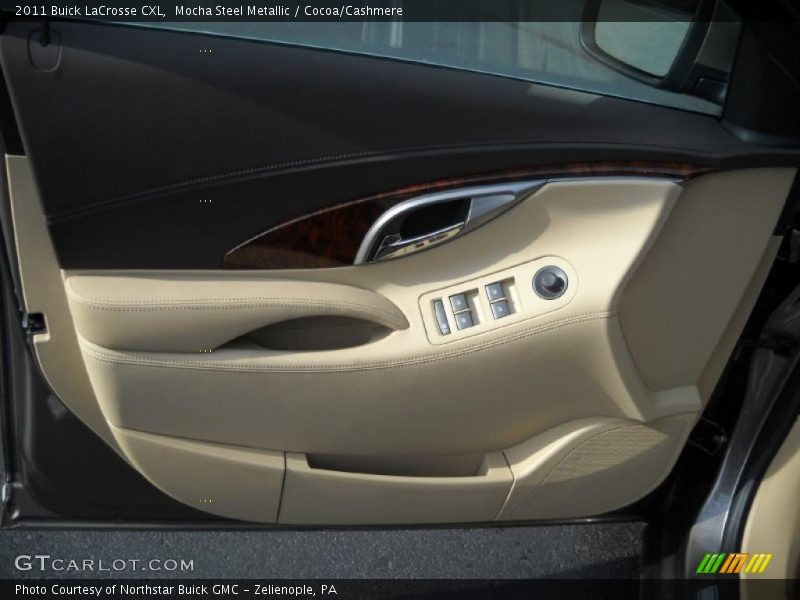 Mocha Steel Metallic / Cocoa/Cashmere 2011 Buick LaCrosse CXL