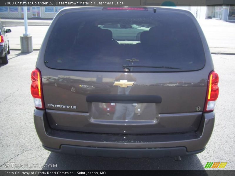 Desert Brown Metallic / Cashmere Beige 2008 Chevrolet Uplander LS